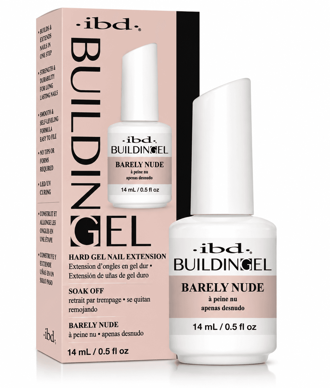 Building Gel Barely Nude 0.5oz